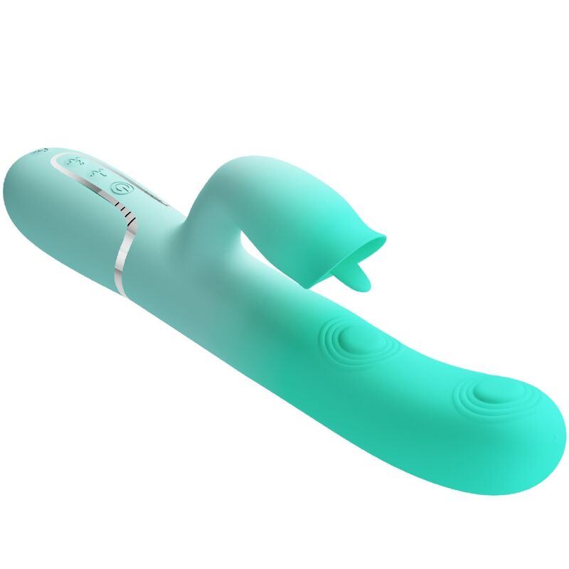 PRETTY LOVE - GIGI MULTIFUNCIONAL COELHO VIBRADOR AQUA VERDE 6 Pretty love - gigi multifuncional coelho vibrador aqua verde - image 6