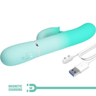 PRETTY LOVE - GIGI MULTIFUNCIONAL COELHO VIBRADOR AQUA VERDE 19 Pretty love - gigi multifuncional coelho vibrador aqua verde pretty love flirtation caliente. Pt