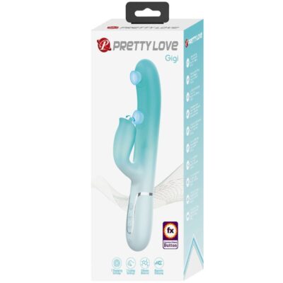 PRETTY LOVE - GIGI MULTIFUNCIONAL COELHO VIBRADOR AQUA VERDE 21 Pretty love - gigi multifuncional coelho vibrador aqua verde pretty love flirtation caliente. Pt
