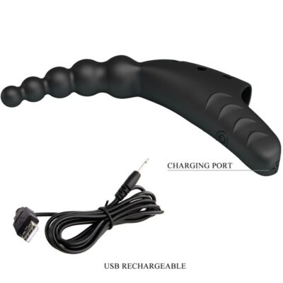 Pretty love - vibrador de dedo jordin 10 vibrações preto pretty love caliente. Pt