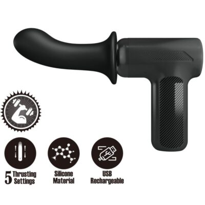 PRETTY LOVE - DJ DOCTOR MASSAGER 5 CONFIGURAÇÕES PRETO