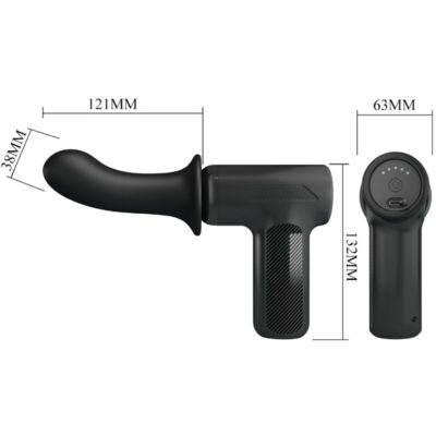 Pretty love - dj doctor massager 5 configurações preto pretty love c-type caliente. Pt
