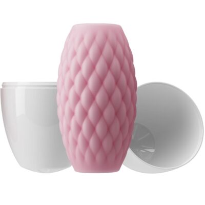 Pretty love - masturbador masculino silicone athena eros rosa - image 3