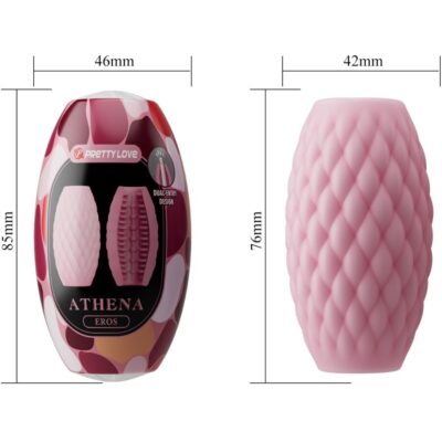 Pretty love - masturbador masculino silicone athena eros rosa - image 6