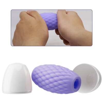Pretty love - masturbador masculino silicone athena eros roxo pretty love caliente. Pt