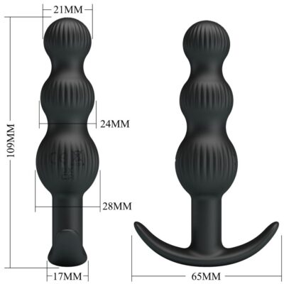 Ppretty love - vibrador anal sidney 10 vibrações preto pretty love caliente. Pt