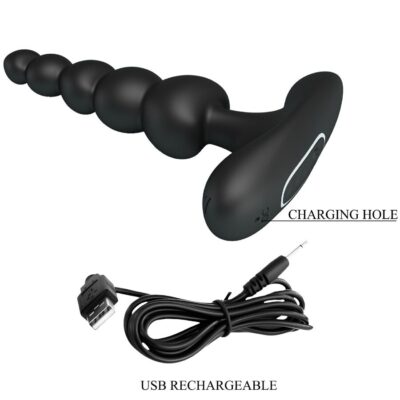 Ppretty love - vibrador anal corban 10 vibrações preto pretty love caliente. Pt