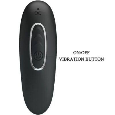 Ppretty love - vibrador anal corban 10 vibrações preto pretty love caliente. Pt