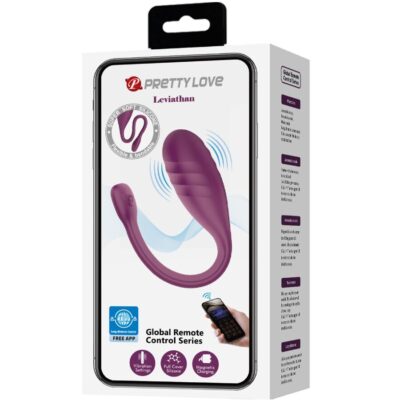 Pretty love - vibrador controlado por aplicativo leviathan roxo pretty love smart caliente. Pt