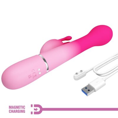 Pretty love - dejon 3 em 1 multifuncional rabbit vibrador rosa pretty love caliente. Pt