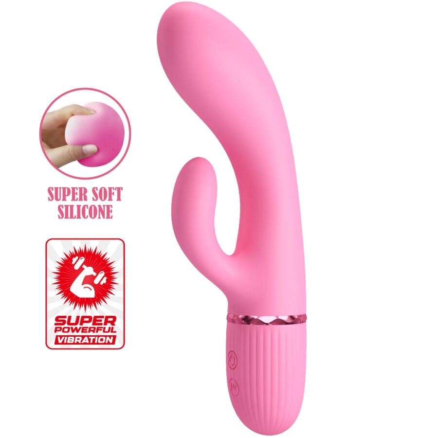 PRETTY LOVE - MARSKI RABBIT VIBRADOR E PONTO G ROSA 1 Pretty love - marski rabbit vibrador e ponto g rosa
