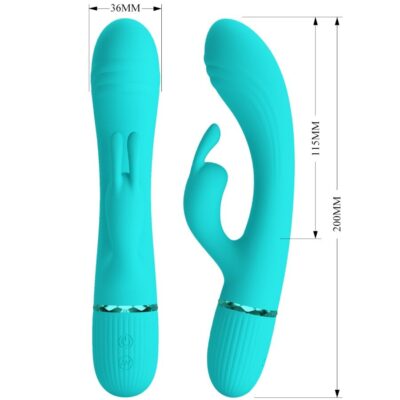 Pretty love - scocco vibrador coelho turquesa - image 7