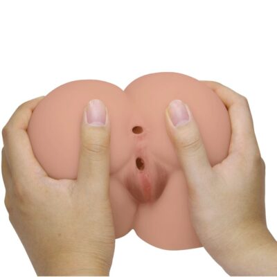 Crazy bull - bernace ass vibrador com vagina realista e ânus carne controle remoto crazy bull caliente. Pt