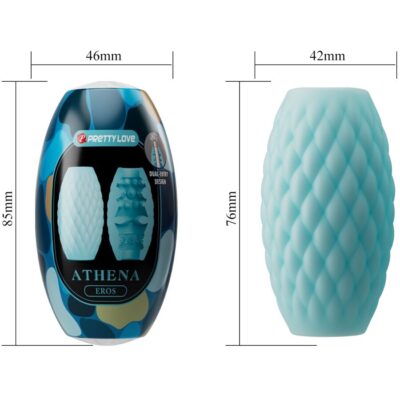 Pretty love - masturbador masculino silicone athena eros azul céu pretty love caliente. Pt