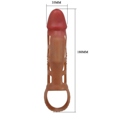 Pretty love - manga vibratória para pênis preston 18 cm pretty love caliente. Pt