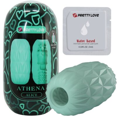 Alternative view of PPRETTY LOVE - MASTURBADOR MASCULINO ATHENA ALICE TURQUESA