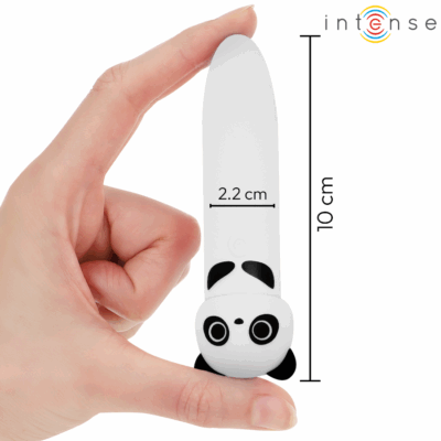 Intenso - poh panda vibrating bullet usb recarregável 10 x 2,2 cm intense fun caliente. Pt