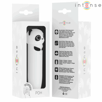 Intenso - poh panda vibrating bullet usb recarregável 10 x 2,2 cm intense fun caliente. Pt