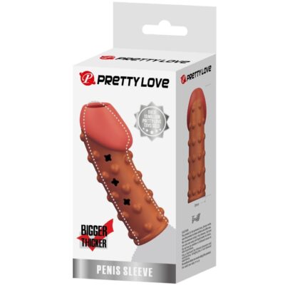 Pretty love - manga para pênis apertada e volumosa natural pretty love male caliente. Pt