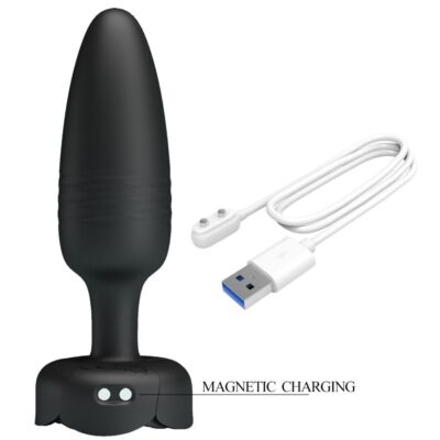 Pretty love - tarion anal plug com luz led preto 12,5 cm - image 8
