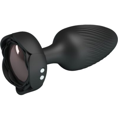 Pretty love - varian anal plug com luz led preto 10,8 cm - image 2