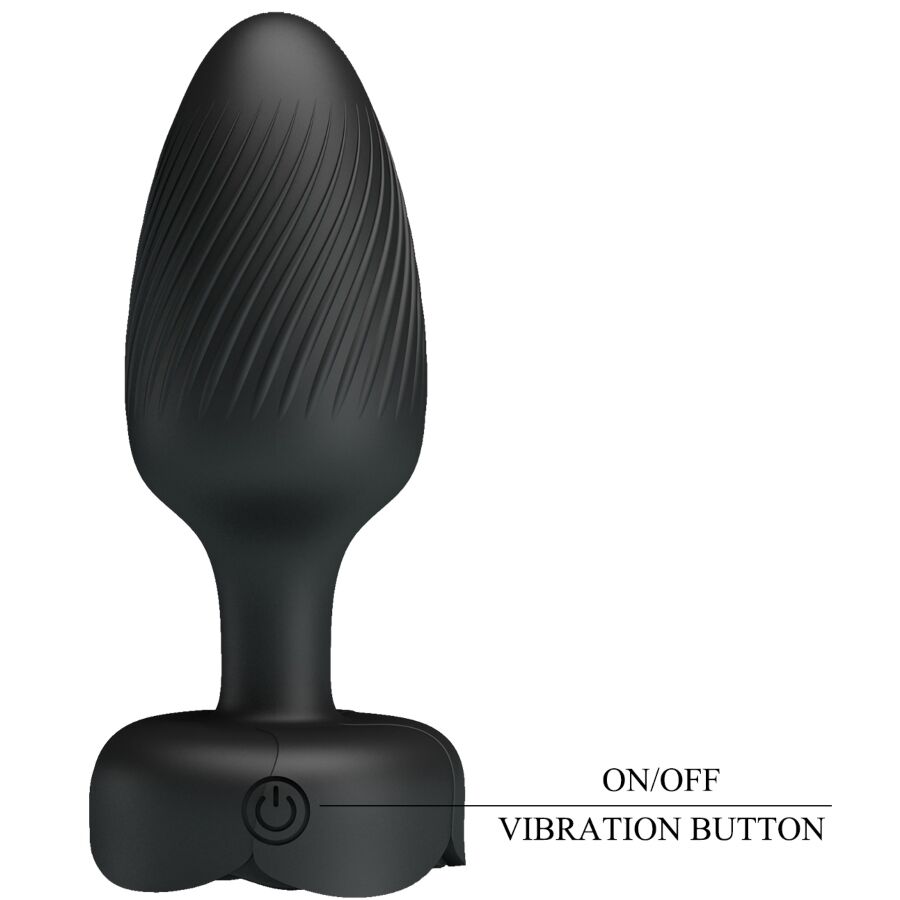 PRETTY LOVE - OSBORN PLUG ANAL COM LUZ LED PRETO 9,8 CM 8 Pretty love - osborn plug anal com luz led preto 9,8 cm - image 8