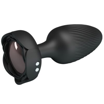 Alternative view of PRETTY LOVE - OSBORN PLUG ANAL COM LUZ LED PRETO 9,8 CM