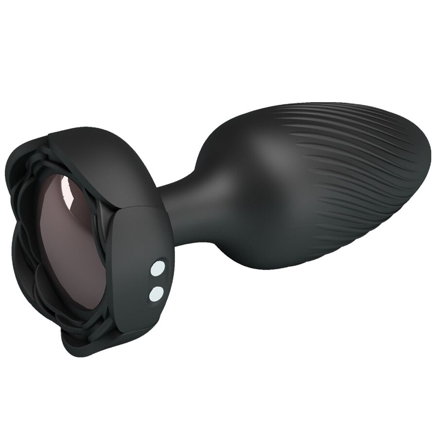 PRETTY LOVE - OSBORN PLUG ANAL COM LUZ LED PRETO 9,8 CM 2 Pretty love - osborn plug anal com luz led preto 9,8 cm - image 2