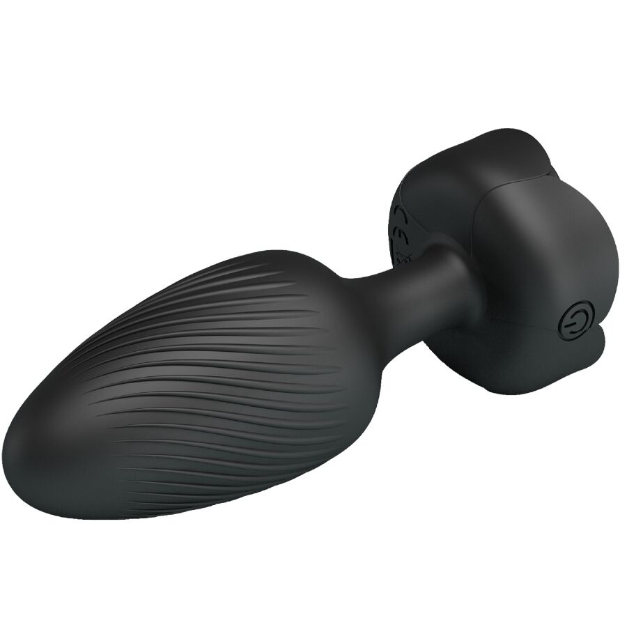 PRETTY LOVE - OSBORN PLUG ANAL COM LUZ LED PRETO 9,8 CM 5 Pretty love - osborn plug anal com luz led preto 9,8 cm - image 5