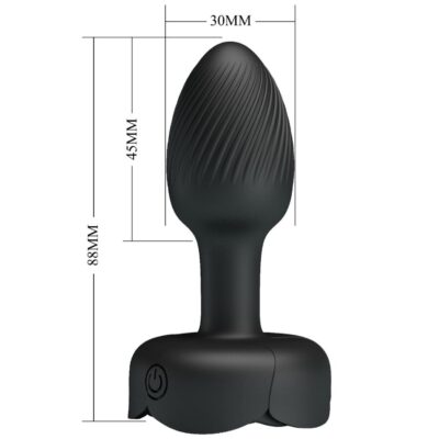 Pretty love - olman plug anal com luz led preto 8,8 cm pretty love caliente. Pt