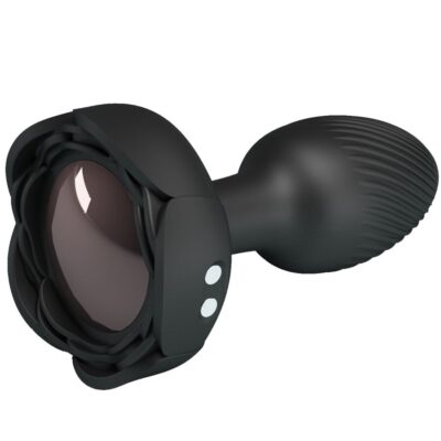 Alternative view of PRETTY LOVE - OLMAN PLUG ANAL COM LUZ LED PRETO 8,8 CM