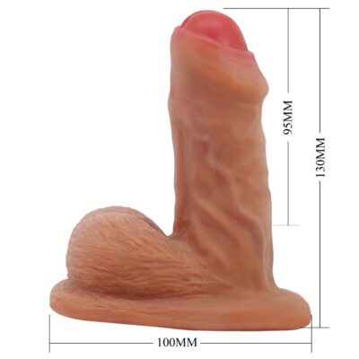 Pretty love - warnell dildo ultra realista e elástico 9,5 cm mulato pretty love caliente. Pt