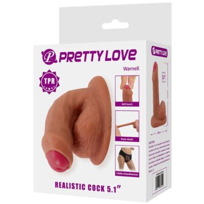 Pretty love - warnell dildo ultra realista e elástico 9,5 cm mulato pretty love caliente. Pt