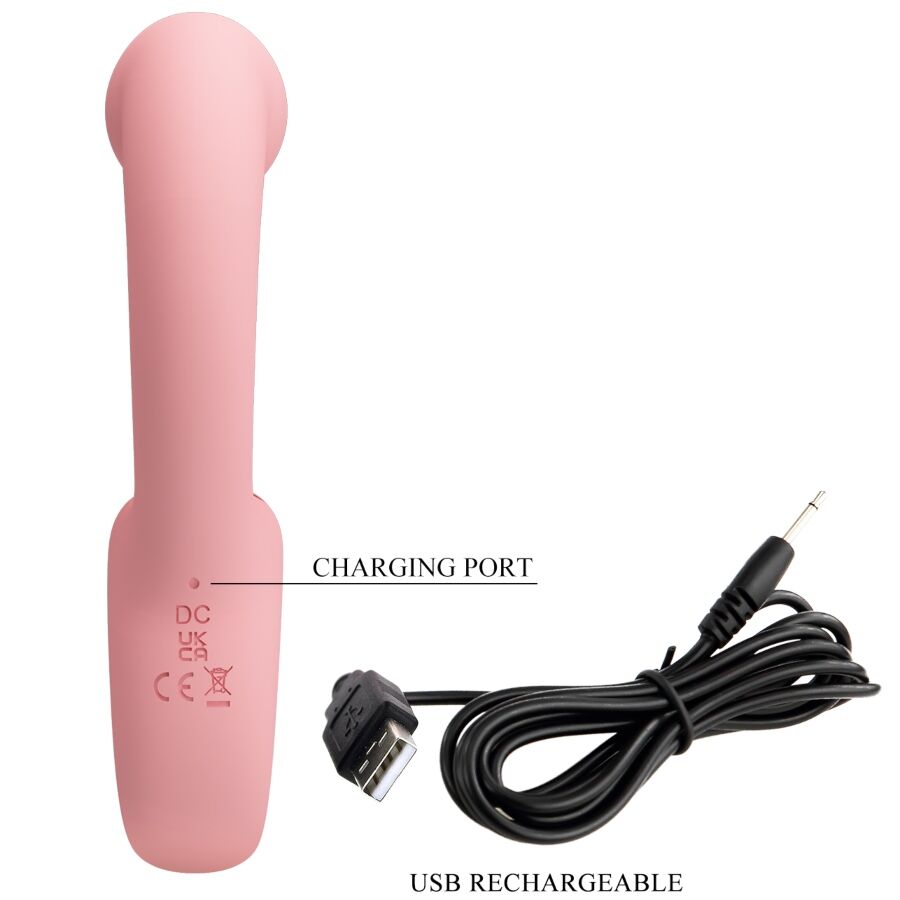 PRETTY LOVE - ERYNNYES VIBRADOR PONTO G + ESTIMULADOR DE CLITÓRIS 10 VIBRAÇÕES ROSA 8 Pretty love - erynnyes vibrador ponto g + estimulador de clitóris 10 vibrações rosa - image 8