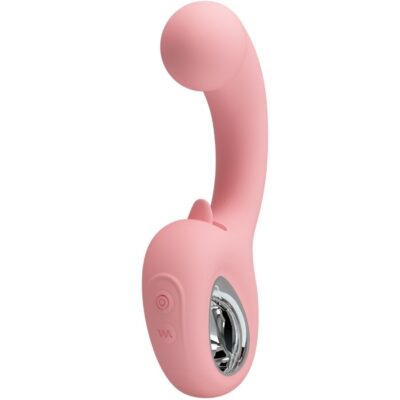 Alternative view of PRETTY LOVE - ERYNNYES VIBRADOR PONTO G + ESTIMULADOR DE CLITÓRIS 10 VIBRAÇÕES ROSA