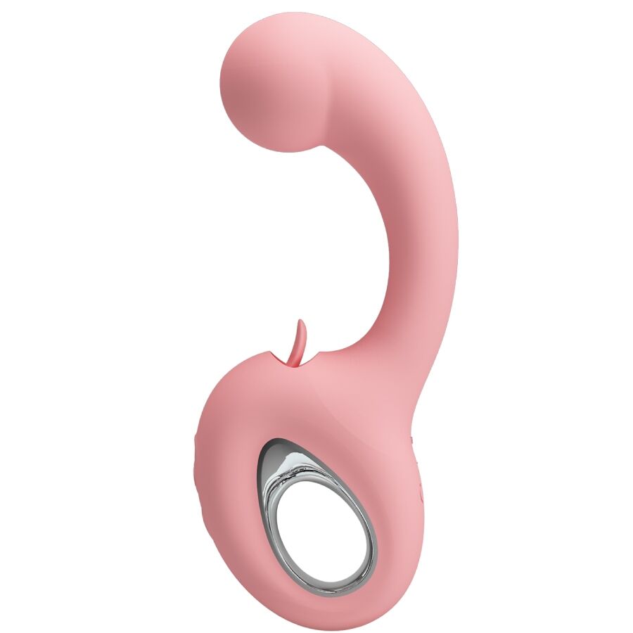 PRETTY LOVE - ERYNNYES VIBRADOR PONTO G + ESTIMULADOR DE CLITÓRIS 10 VIBRAÇÕES ROSA 1 Pretty love - erynnyes vibrador ponto g + estimulador de clitóris 10 vibrações rosa