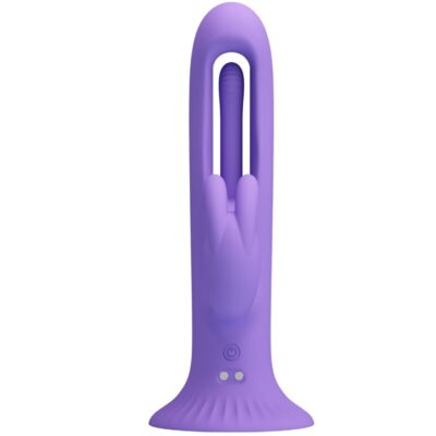 Alternative view of PRETTY LOVE - VIBRADOR DE COELHO KILLMOULIS 12 MODOS DE VIBRAÇÃO ROXO