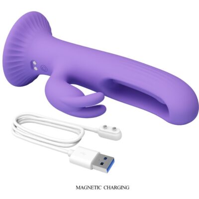 Pretty love - vibrador de coelho killmoulis 12 modos de vibração roxo pretty love caliente. Pt
