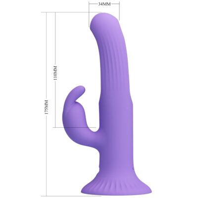 Pretty love - vibrador de coelho killmoulis 12 modos de vibração roxo pretty love caliente. Pt