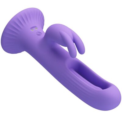 Pretty love - vibrador de coelho killmoulis 12 modos de vibração roxo pretty love caliente. Pt