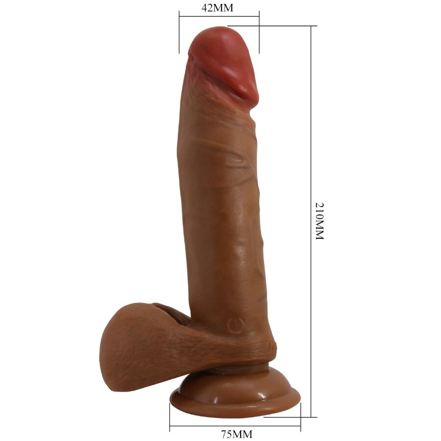BAILE - ABEL DILDO REALISTA 21 CM MULATO 7 Baile - abel dildo realista 21 cm mulato - image 7