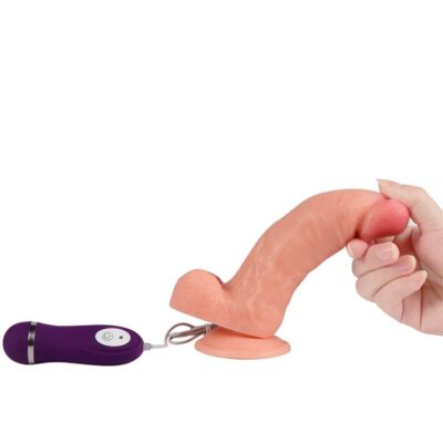 Shequ - dildo vibrador iron dragon com controle remoto 17,5 cm shequ caliente. Pt