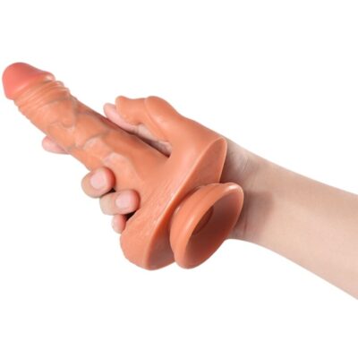 Shequ - estimulador de dildo e clitóris julian com vibração e controle remoto 16 cm shequ caliente. Pt