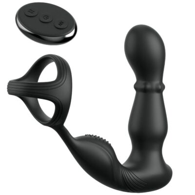 COLEÇÃO ANAL FANTASY ELITE - ANEL ANAL VIBRANTE E MASSAGEADOR COM CONTROLE REMOTO