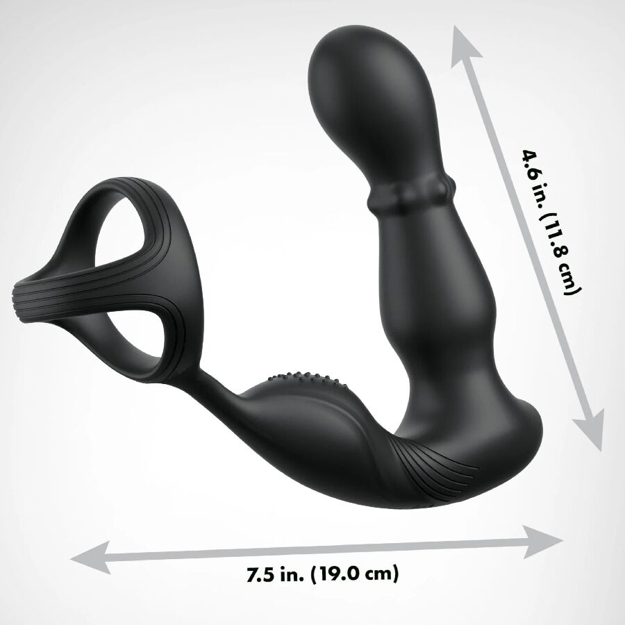 COLEÇÃO ANAL FANTASY ELITE - ANEL ANAL VIBRANTE E MASSAGEADOR COM CONTROLE REMOTO 4 Coleção anal fantasy elite - anel anal vibrante e massageador com controle remoto - image 4