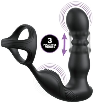 Alternative view of COLEÇÃO ANAL FANTASY ELITE - ANEL ANAL VIBRANTE E MASSAGEADOR COM CONTROLE REMOTO