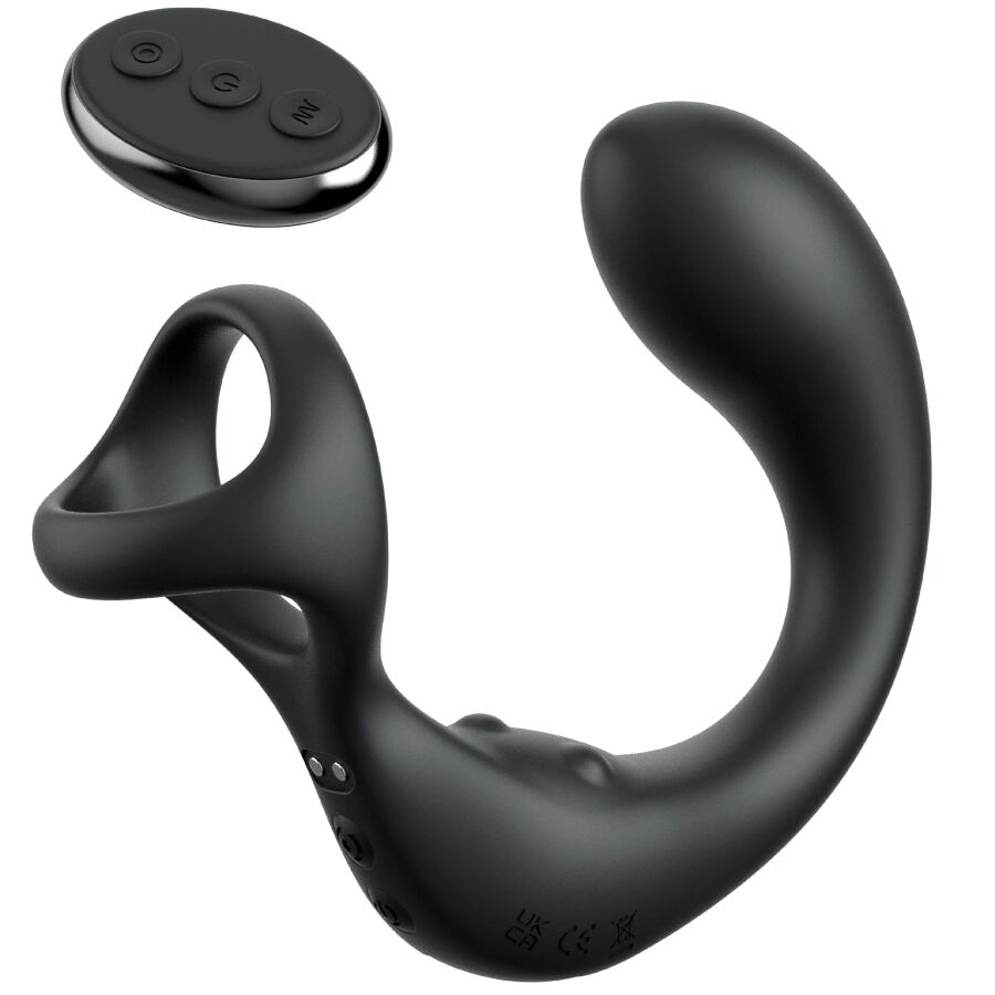 COLEÇÃO ANAL FANTASY ELITE - MASSAGEADOR ANAL VIBRANTE COM CONTROLE REMOTO 1 Coleção anal fantasy elite - massageador anal vibrante com controle remoto