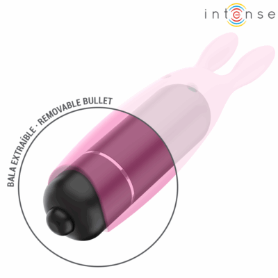 Intense - hopper bala vibratória rosa 8,3 x 2,4 cm intense fun caliente. Pt