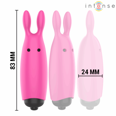 Intense - hopper bala vibratória rosa 8,3 x 2,4 cm intense fun caliente. Pt