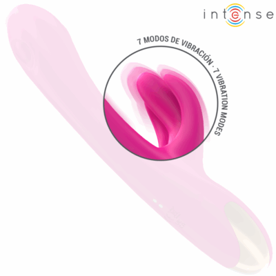 Intense - britney multifuncional rabbit vibrador 23 cm rosa intense fun caliente. Pt